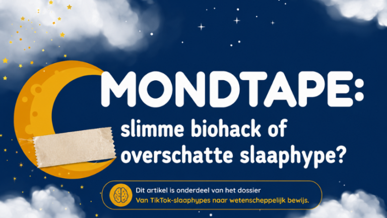 Mondtape: slimme biohack of overschatte slaaphype?